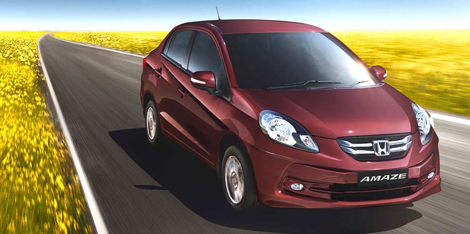 Book a test drive for honda amaze #1