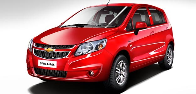 General Motors launches hatchback Sail U-VA at Rs 4.44 lakh General Motors launches hatchback Sail U-VA at Rs 4.44 lakh