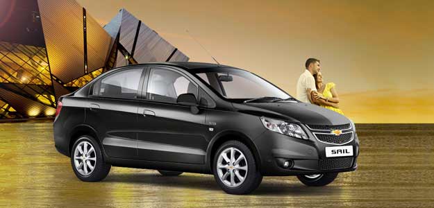 General Motors launches Sail sedan at Rs 4.99 lakh General Motors launches Sail sedan at Rs 4.99 lakh