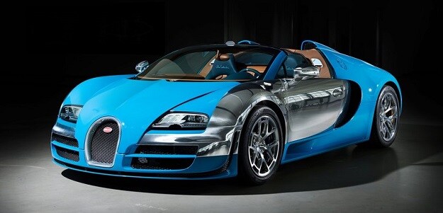 Bugatti paid tribute to the legendary MeoConstantini through its 'MeoConstantini' model, a part of the fleet of the six Les Lgendes de Bugatti (Bugatti Legends) series. Recently it sashayed the limited edition of MeoConstantini Veyron 16.4 Grand Sport Vitesse at the Dubai Motorshow which has his signatures embossed on the aluminium tank, oil caps and seat headrests, along with other similar embellishments.
