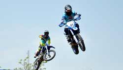 Jumps and Thrills enthrall the crowd at the 2014 Gulf Supercross held in Nashik