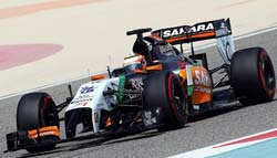 Formula One: Sahara Force India on track for first GP as Perez sets fastest lap time at Bahrain Test