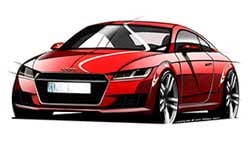 Audi TT official sketch revealed