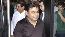 A R Rahman visits the new JBL Studio in Chennai
