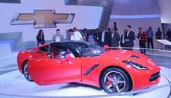2014 Auto Expo: Chevrolet Corvette Stingray C7 Makes its Indian Debut