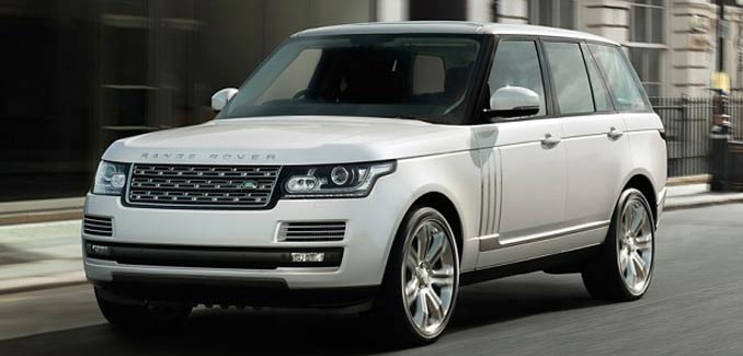2014 Auto Expo: Land Rover Range Rover Long Wheelbase 2014 Auto Expo: Land Rover Range Rover Long Wheelbase