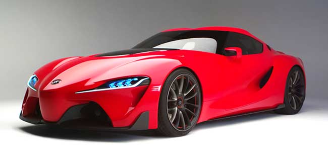 Toyota has filed and registered the character mark 'Supra' with the United States Patent and Trademark Office.