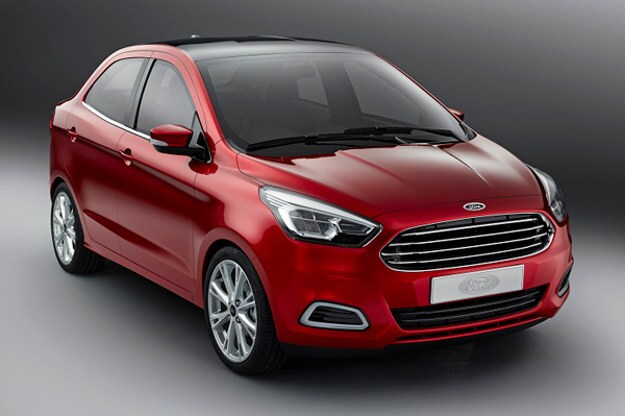 Ford Figo Concept Compact Sedan unveiled Ford Figo Concept Compact Sedan unveiled