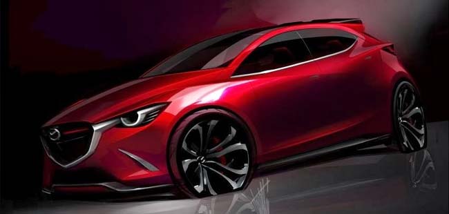Mazda released a teaser image of the Hazumi earlier last week and now the leaked sketch reveals the side profile of the car which will debut at the Geneva Motorshow