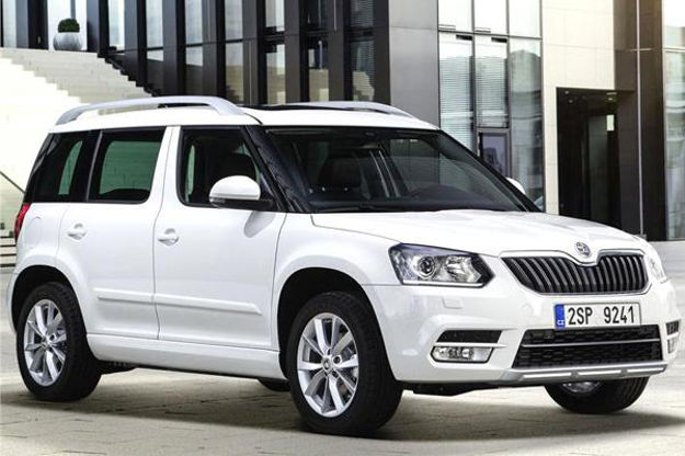 2014 Skoda Yeti at the Auto Expo