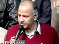 'आप' ने लोकसभा चुनावों के लिए पहली सूची जारी की, सिब्बल के खिलाफ लड़ेंगे आशुतोष