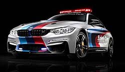 BMW reveals the M4 Coupe MotoGP safety car