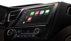 Apple puts iOS on dashboard with CarPlay