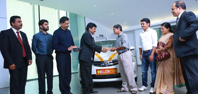 Toyota sells 1 millionth car in India Toyota sells 1 millionth car in India