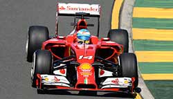 F1: Ferrari's Alonso fastest in FP1, Hamilton in FP2 at the Autralian Grand Prix
