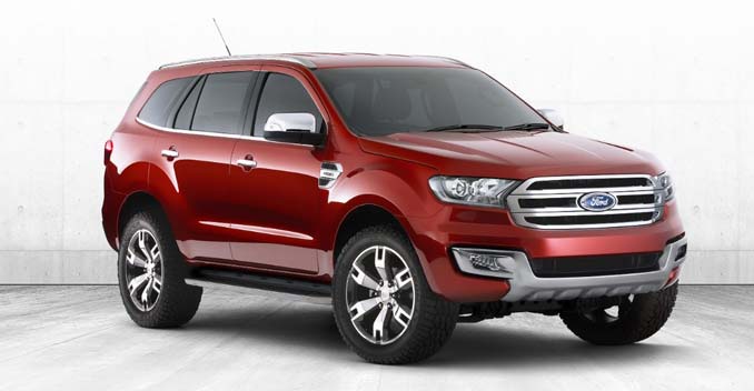 The SUV's hexagonal front grille and large headlights resemble that of the concept version, which was showcased at the 2014 Bangkok Motor Show.