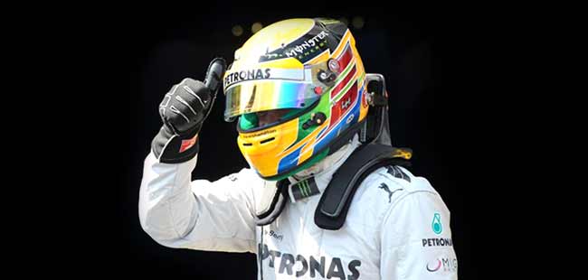 Mercedes driver Lewis Hamilton whizzed past the chequered flag of Q3 to post a time of 1:44.231, that put him on pole position for the Australian Grand Prix. Team mate Nico Rosberg managed to secure 3rd place