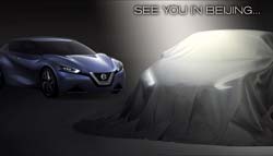 Nissan to unveil new concept sedan in Beijing