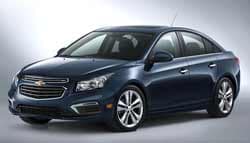 Chevrolet reveals the new face of the Cruze
