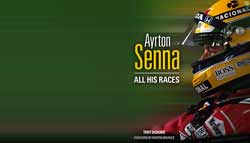 Tony Dodgins covers all the races of F1 driver Ayrton Senna in new book