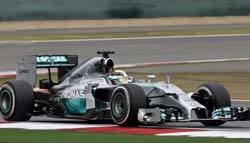 F1: Hamilton completes hat-trick by winning the Chinese Grand Prix