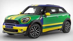 MINI reveals 2014 FIFA World Cup inspired Paceman GoalCooper