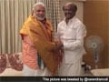नरेंद्र मोदी ने चेन्नई में अभिनेता रजनीकांत से मुलाकात की