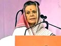 सोनिया ने अमेठी में बेटे राहुल के लिए की भावुक अपील, विपक्ष पर साधा निशाना