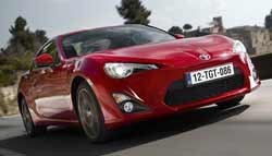 The new Toyota GT 86 unveiled