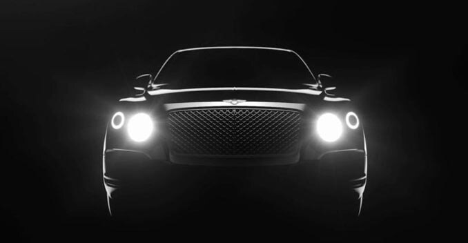 First Look at Bentley's Upcoming SUV First Look at Bentley's Upcoming SUV