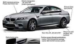 BMW M5 30th anniversary edition images leaked