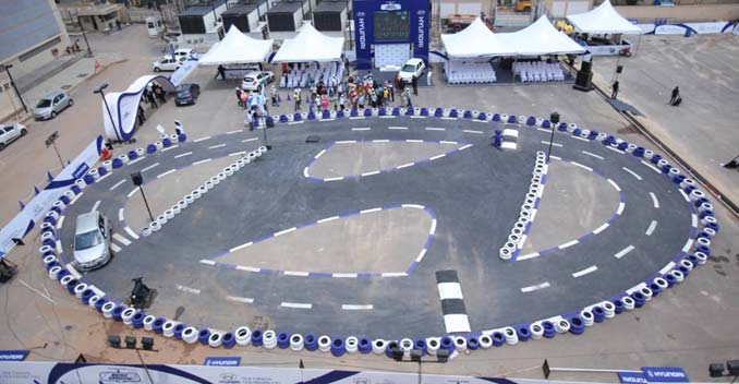 Hyundai India Conducts i20 Reverse Revolution Drive in Bangalore