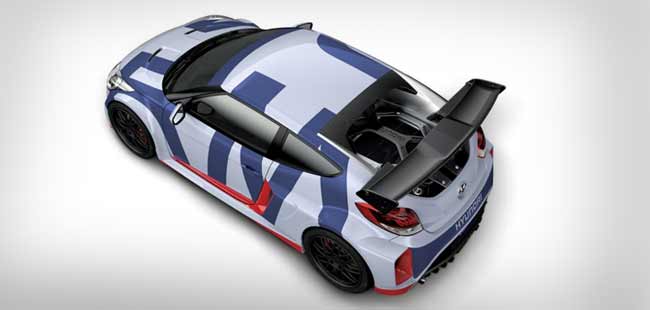 Hyundai has taken the wraps off the Veloster Midship concept at the Busan Motor Show which is held in South Korea. The company has created a two-seater Veloster which will feature a rear mid-engine layout.