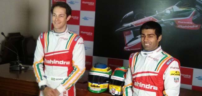 Mahindra Racing today announced former F1 drivers Karun Chandhok and Bruno Senna will represent the team and pilot the Formula E car at the FIA Formula E Championship.