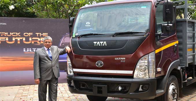 Automobile major Tata Motors today launched its Ultra trucks range, aiming to garner more share in the intermediate and light commercial vehicle segment.