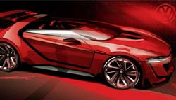 Volkswagen Reveals the GTI Roadster Vision Gran Turismo