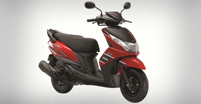 Yamaha Ray Z Receives India Design Mark Award 2014