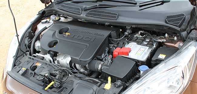2014 Ford Fiesta Engine