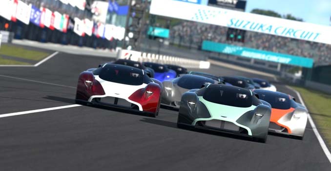Aston Martin had teased the DP-100 Vision Gran Turismo only a couple of days back, and has now introduced it at the ongoing Goodwood Festival of Speed. Furthermore, the car will make its virtual debut next month in the Gran Turismo 6 game.