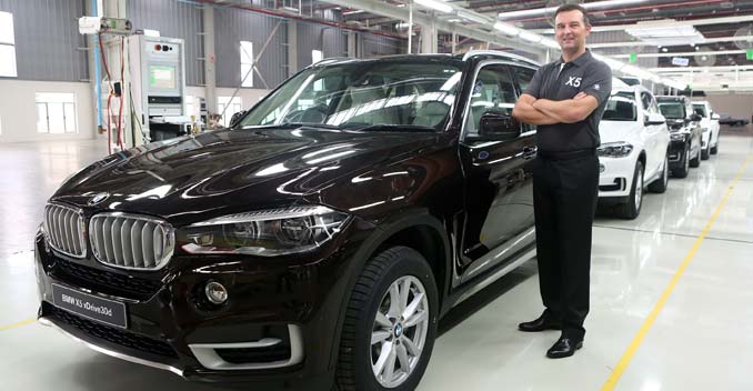 New 2014 BMW X5 Rolled Out From Chennai Plant New 2014 BMW X5 Rolled Out From Chennai Plant