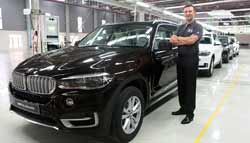 New 2014 BMW X5 Rolled Out From Chennai Plant