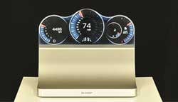 Free-Form Display Screens for Cars?