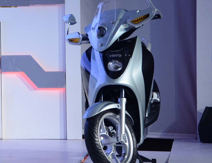 Hero Leap hybrid scooter in India