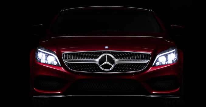 2015 Mercedes CLS to get Multibeam LED Headlamps