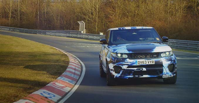 Land Rover Reveals the Range Rover Sport SVR Land Rover Reveals the Range Rover Sport SVR