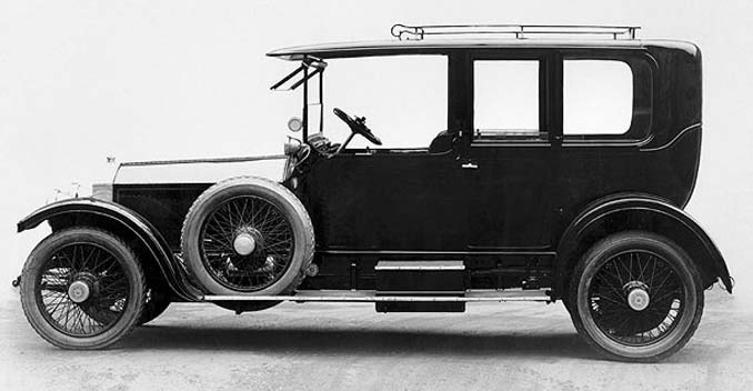 Rolls Royce First Car Sivler Ghost
