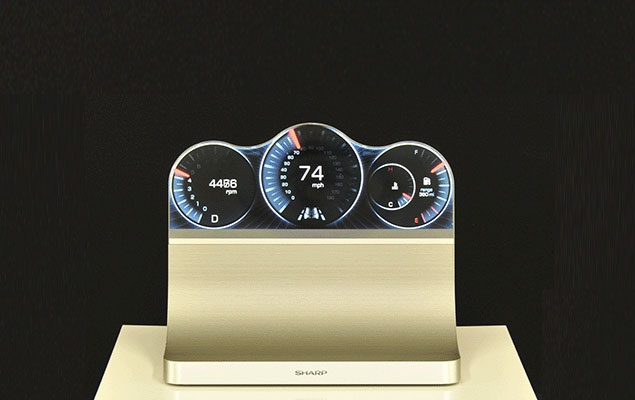 Free-Form Display Screens for Cars?