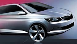 2015 Skoda Fabia Teased