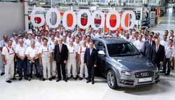 Audi Rolls Out Six Millionth Model with quattro All-wheel Drive