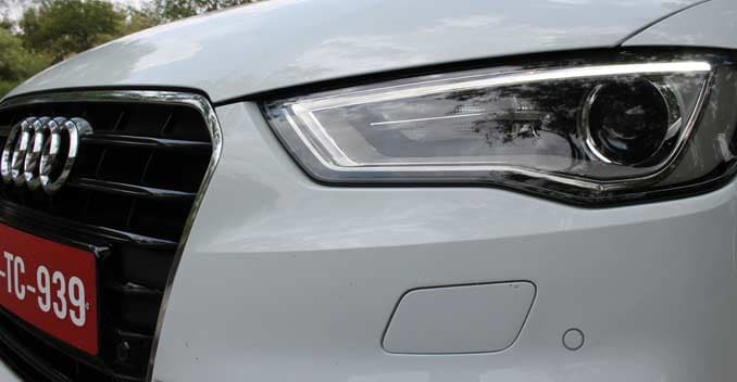 Audi A3 sedan grille